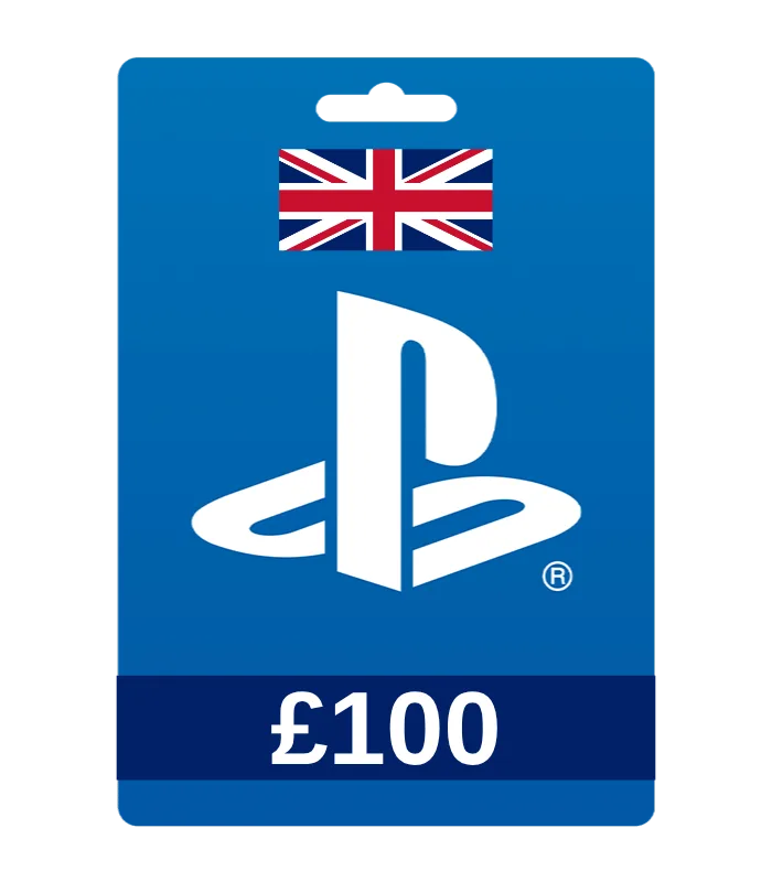 بطاقة شحن ستور بريطاني 100£ Playstation Store Card UK