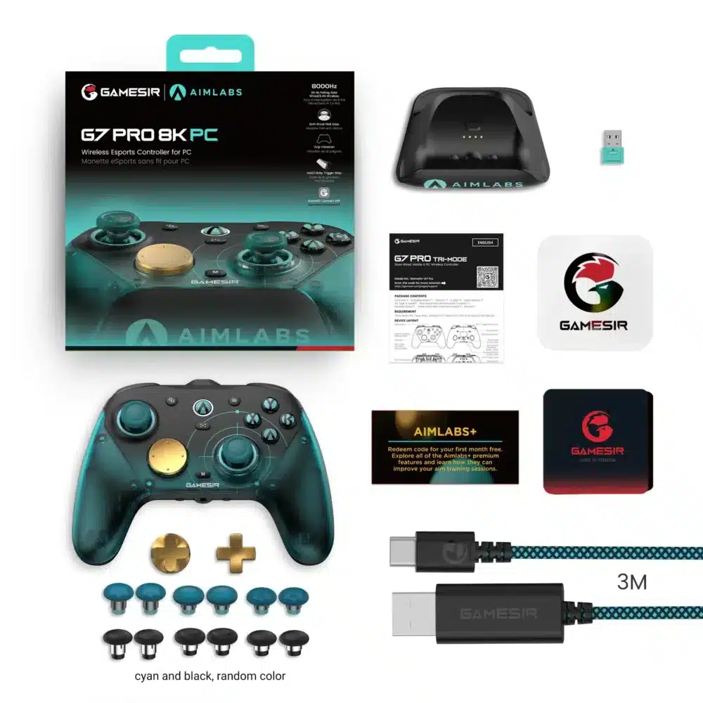 GameSir G7 Pro 8K PC - Aimlabs Edition. Wireless Esports Controller for PC