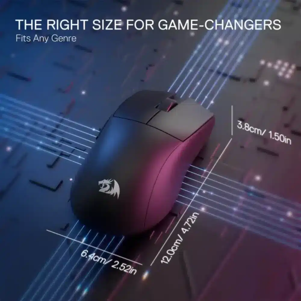 ⁦Redragon M916 STD 3-Mode Wireless Gaming Mouse⁩ - الصورة ⁦2⁩