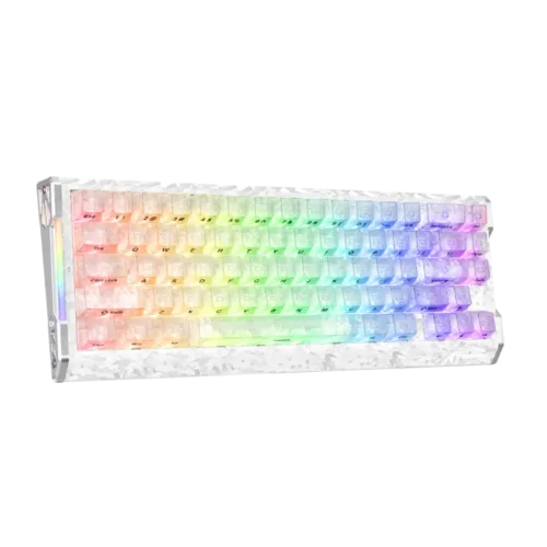 ATTACK SHARK R68 HE Carbon Fiber Rapid Trigger Keyboard Magnetic Switch