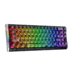 ATTACK SHARK R68 HE Carbon Fiber Rapid Trigger Keyboard Magnetic Switch