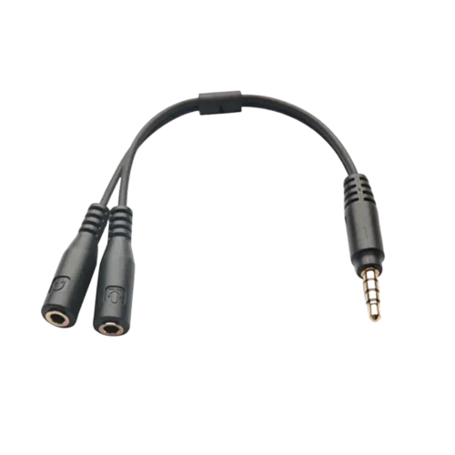 Audio Aux 2 JACK TO 1 JACK Splitter