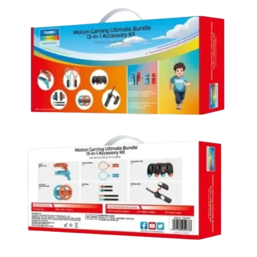 DOBE 13-in-1 Motion Gaming Accessory Kit for Switch 12OLED