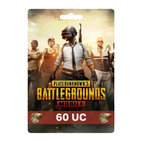 pubg uc gift cards 60 uc