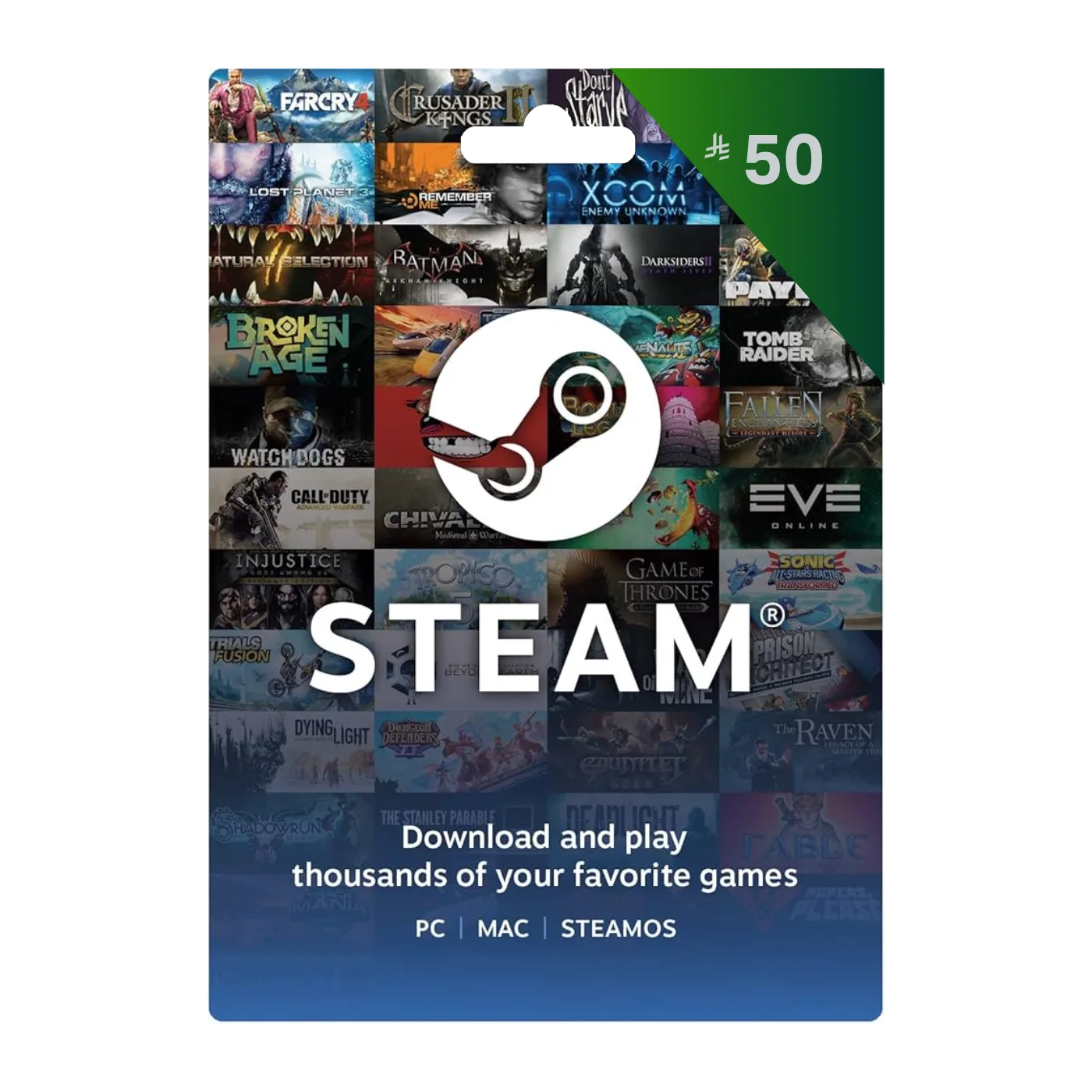 Steam Gift Card KSA 50